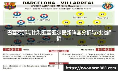 巴塞罗那与比利亚雷亚尔最新阵容分析与对比解析